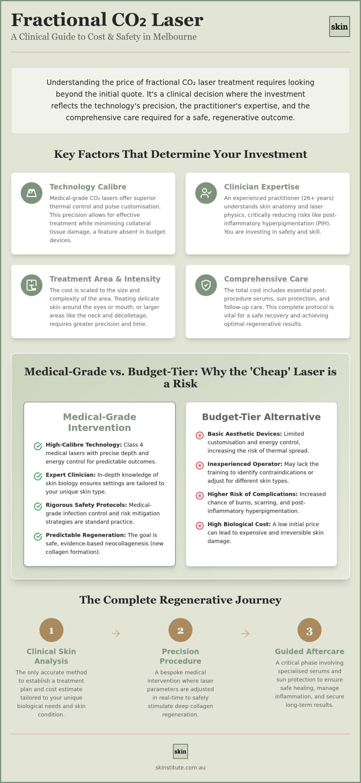 Fractional CO2 Laser Cost Melbourne: 2026 Clinical Pricing Guide