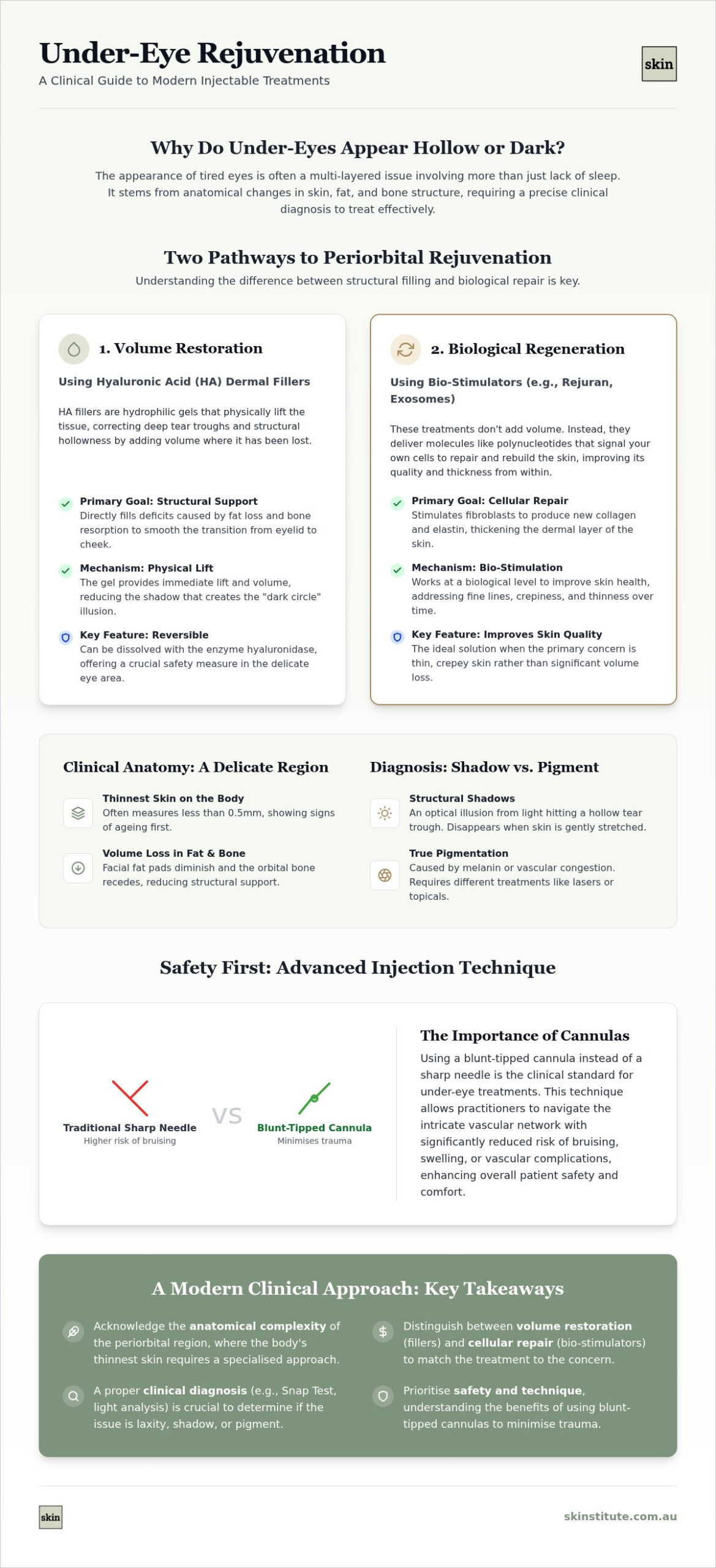 Under-Eye Injectables: A Periorbital Rejuvenation Guide