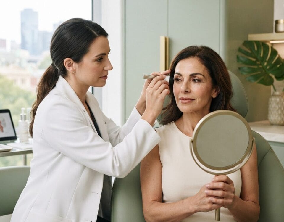 Temple Hollows Filler in Melbourne: A Clinical Guide to Your Options