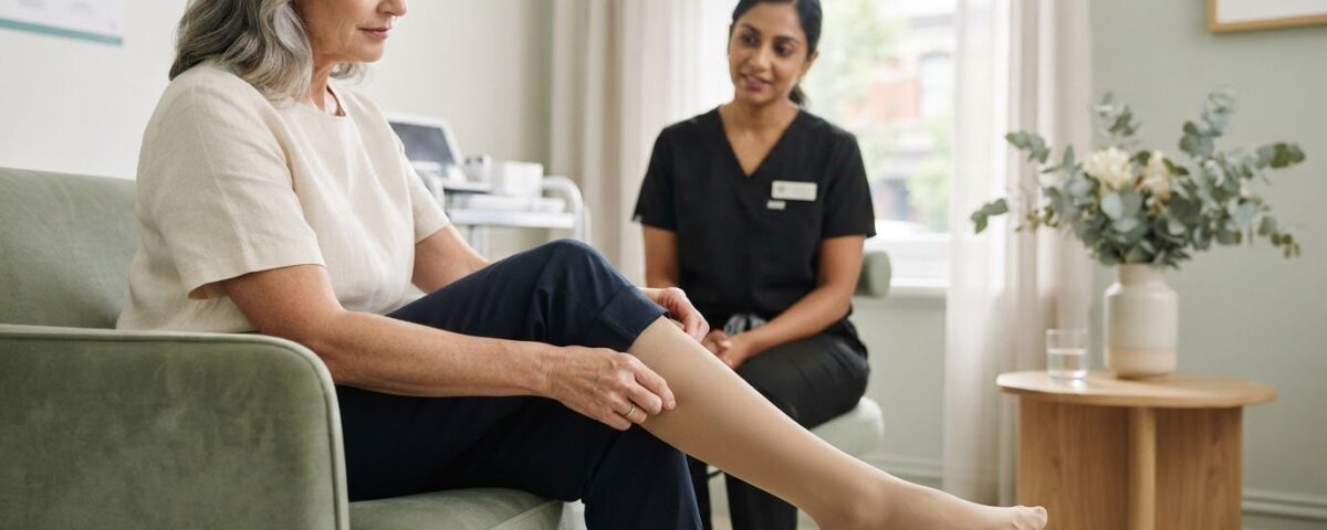Sclerotherapy Aftercare: How to Wear Compression Stockings