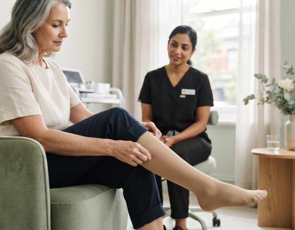 Sclerotherapy Aftercare: How to Wear Compression Stockings